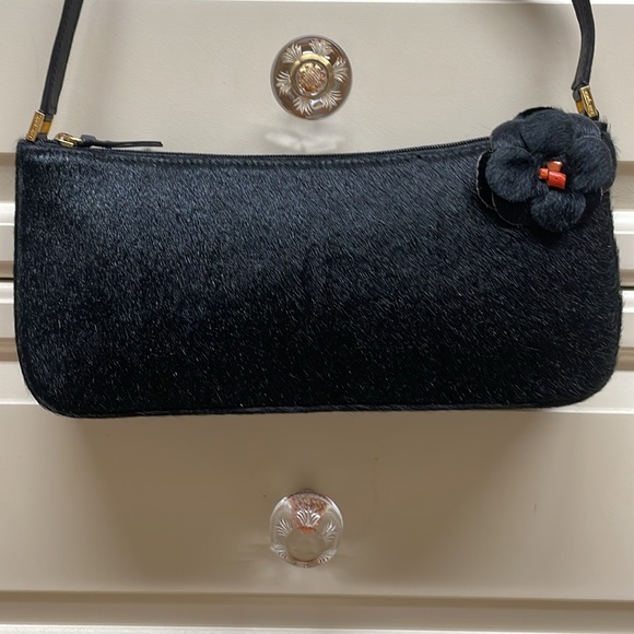Vintage mohair Kate Spade purse - Picture 2 of 6